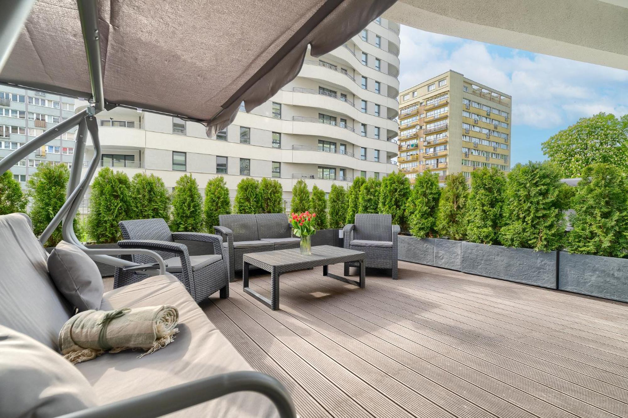 Apartment Ostsee Suntowers Taras Swinoujscie